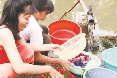 Kinh hoàng trước kết quả xét nghiệm nước máy Hà Nội